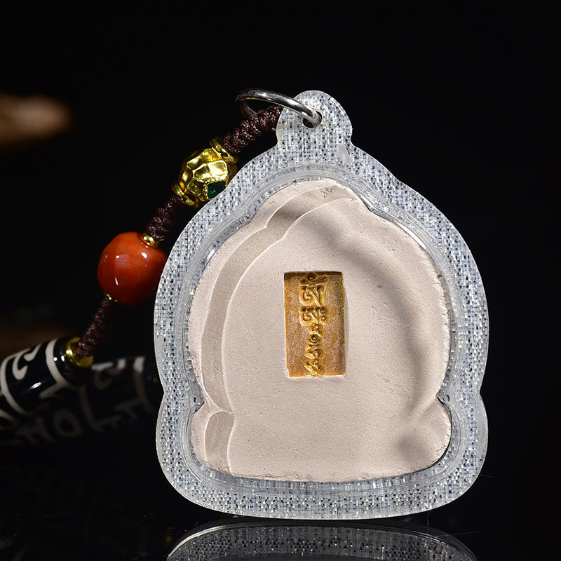 Thousand-Armed Chenrezig Pendant — Handmade Tibetan Buddhist Amulet
